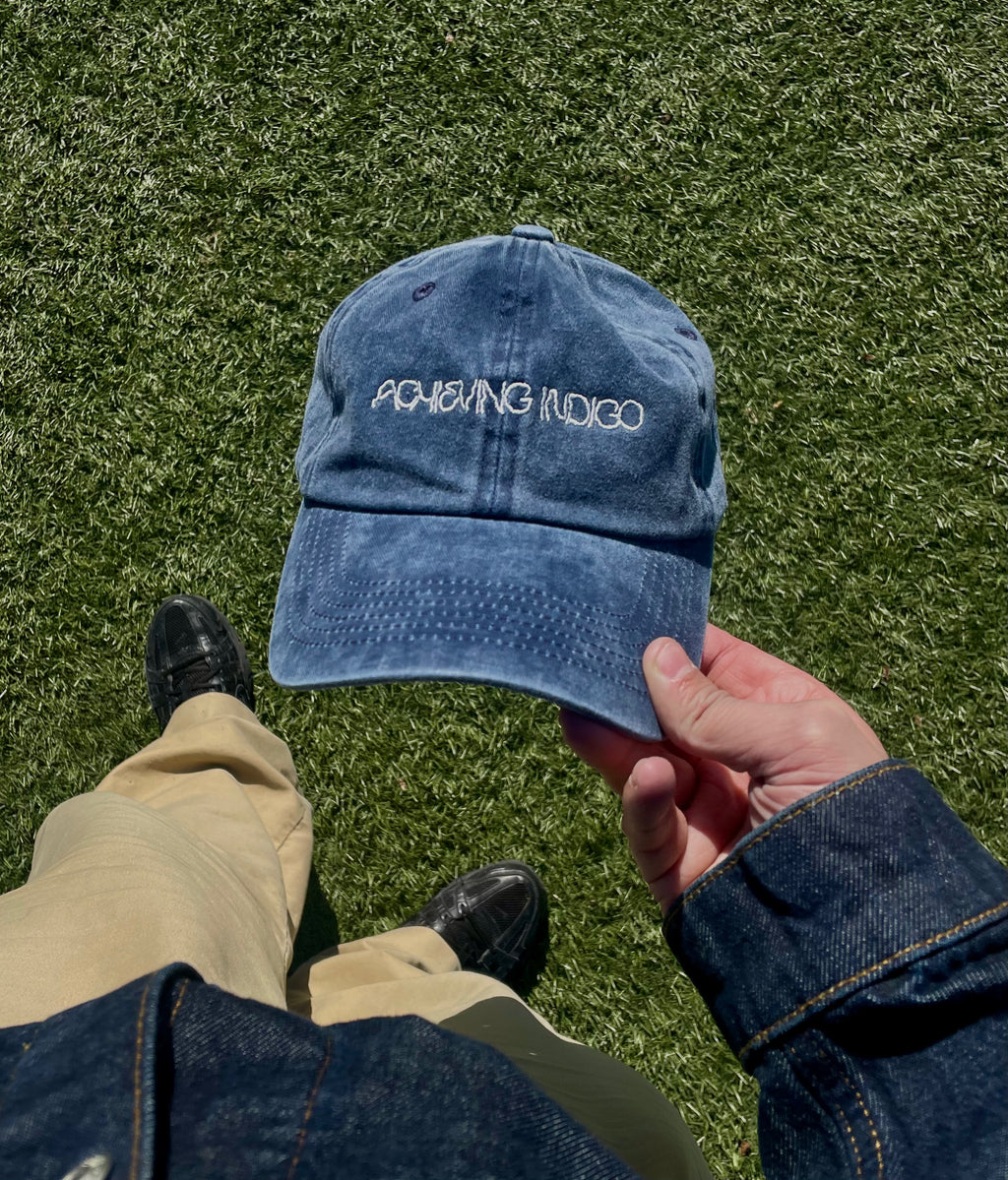 ACHIEVING INDIGO CAP - NAVY PIGMENT DYE