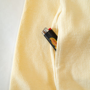 No Diploma Cardigan - Yellow