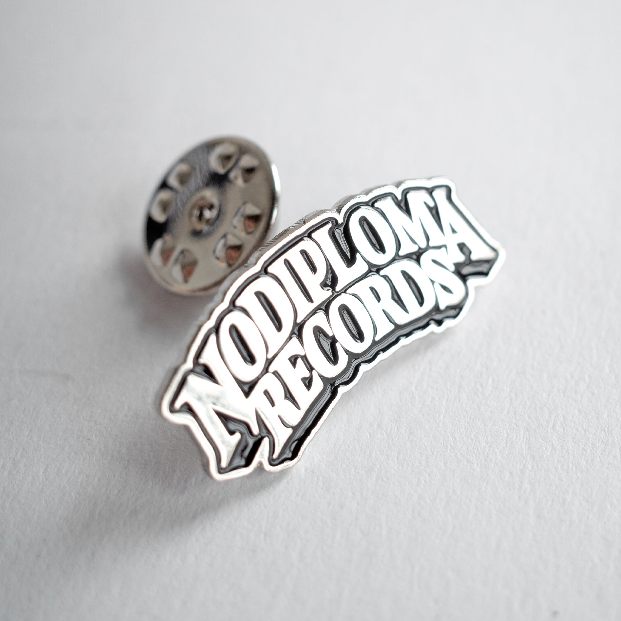No Diploma Records - Silver Pin