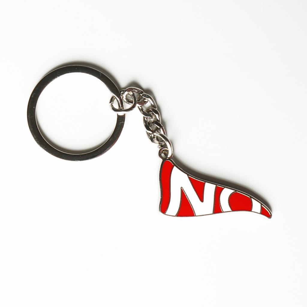 ND Flag Key Chain