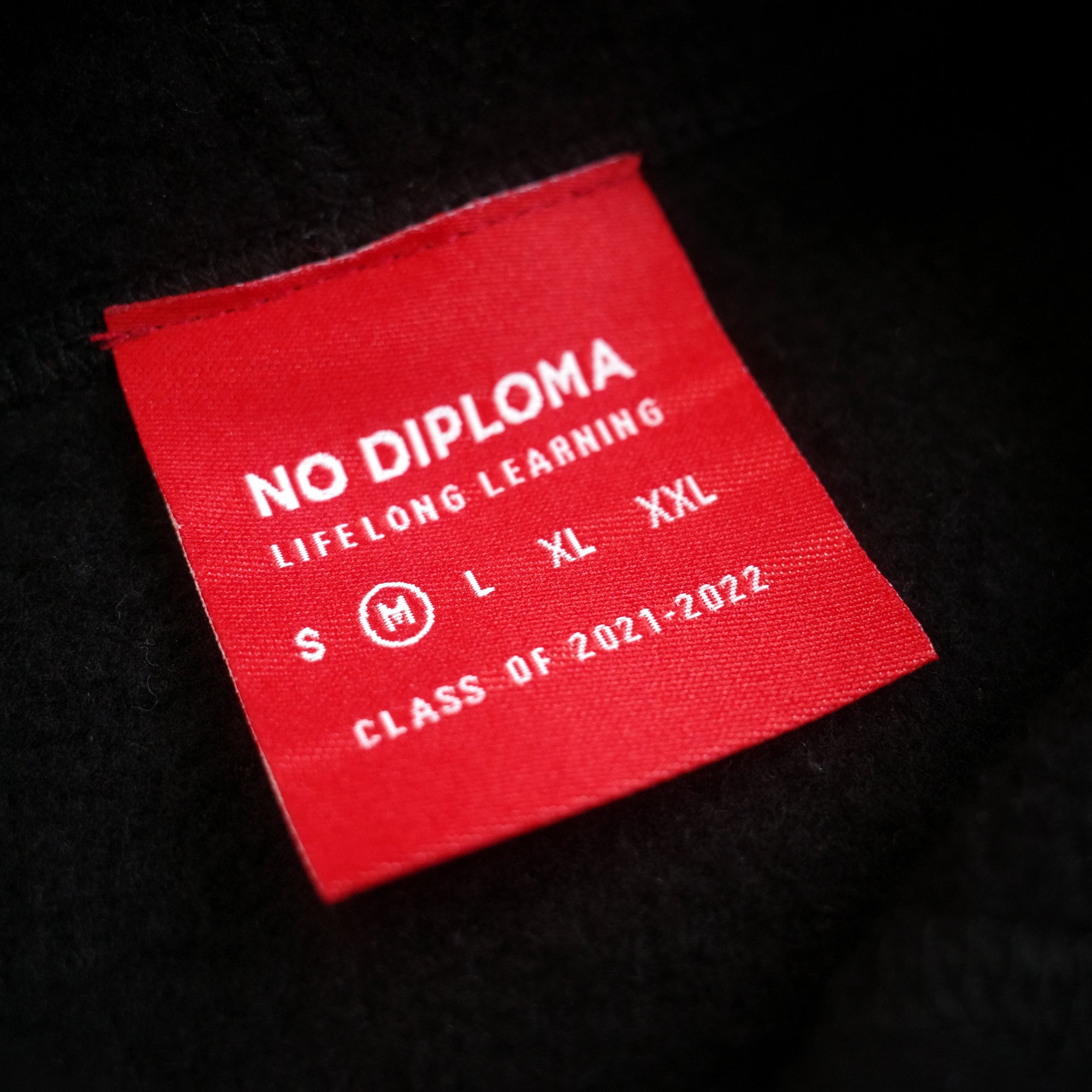 CAMPUS HOODIE - BLACK – No Diploma